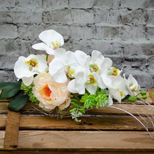 Centro de mesa de orquídeas