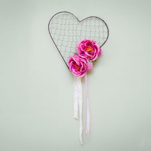 Corazón de Peonías