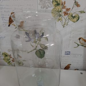 Jarrón  de cristal