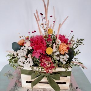 Caja de flor preservada